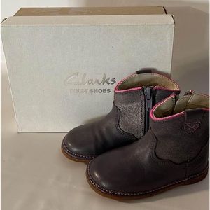 Baby Clarks boots size 4.5m